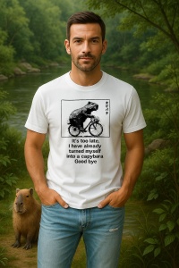 Tricou Barbat CapyBara - E prea tarziu, deja sunt capybara - Img 2