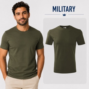 Tricou Bărbat Classic Basic New, 100% Bumbac, 145 g/m², Guler Rotund, 26 Culori, Mărimi S–3XL - Img 26