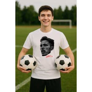 Tricou Barbat cu Fotbalistul Alex Grimaldo - Bayer Leverkusen - Img 8
