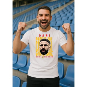 Tricou Barbat cu Fotbalistul Daniel Dani Carvajal Ramos - Real Madrid - Img 9