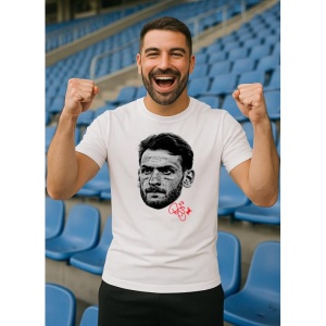 Tricou Barbat cu Fotbalistul Khvicha Kvaratskhelia - Napoli