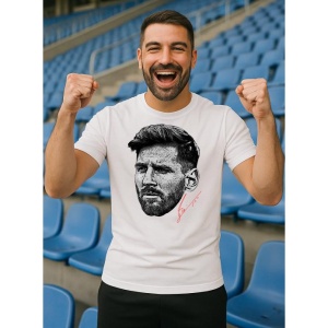 Tricou Barbat cu Fotbalistul Lionel Messi - Inter Miami CF - Img 7