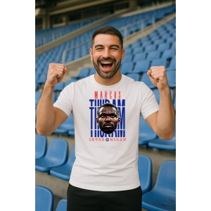Tricou Barbat cu Fotbalistul Marcus Lilian Thuram - Ulien - Inter Milano - Img 8