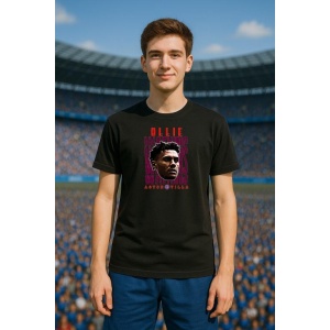 Tricou Barbat cu Fotbalistul Oliver George Arthur Watkins - Aston Villa - Img 8