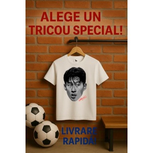 Tricou Barbat cu Fotbalistul Son Heung - min - Tottenham Hotspur - Img 10