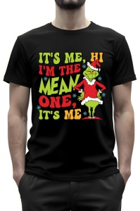 Tricou barbat - It's me, Grinch - Crăciun, modă, stil, cadouri, sărbători, festiv