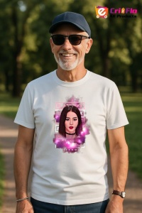 Tricou barbat Kpop cu trupa BLACK PINK JENNIE music Coreean 152 - Img 5