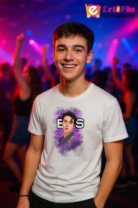 Tricou barbat Kpop cu trupa BTS JIM music Coreean 190 - Img 6