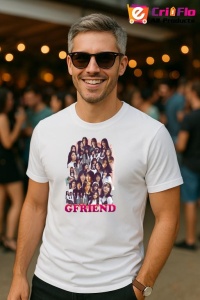 Tricou barbat Kpop cu trupa GFRIEND music Coreean 212 - Img 4