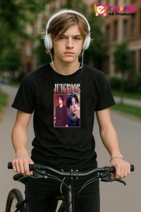 Tricou barbat Kpop cu trupa JUNGKOOK 6 music Coreean 245 - Img 9