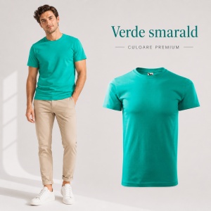 Tricou bărbat Malfini Basic Clasic, 100% bumbac, 160 g/m², guler rotund, 48 de culori, mărimi XS–5XL - Img 27