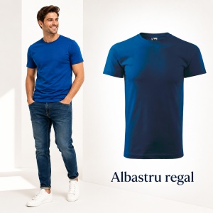 Tricou bărbat Malfini Basic Clasic, 100% bumbac, 160 g/m², guler rotund, 48 de culori, mărimi XS–5XL - Img 57