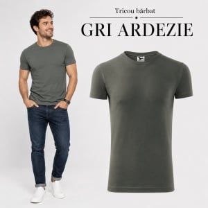 Tricou Bărbat Malfini Viper 143, 100% Bumbac, 180 g/m², Guler Rotund, Croială Slim Fit, 15 Culori Disponibile, Mărimi S 3XL - Img 16