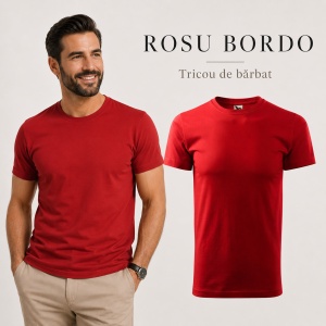 Tricou Bărbat Simplu Malfini Basic, 100% Bumbac, Regular Fit, casual office Guler Rotund, Multiple Culori XS - 5XL - Img 56