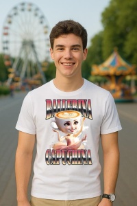 Tricou Barbat Tralalero Tralala cu personajul Humor Gen Z - Img 5
