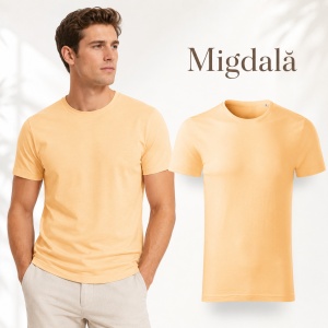 Tricou Bărbați Malfini Native GOTS 173, 100% Bumbac Organic, 150 g/m², Guler Rotund, Label Free, Mărimi S 3XL, 15 Culori - Img 18