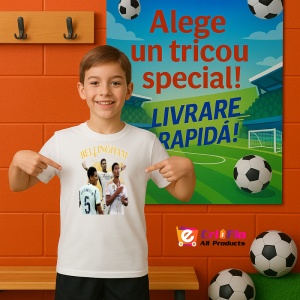 Tricou Bellingham Real Madrid number 5 - Copii | Dama | Barbat - Img 6