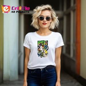 Tricou Ben 10 eroul care se transforma in extraterestri pentru a salva lumea, Copii | Dama | Barbat - Img 11