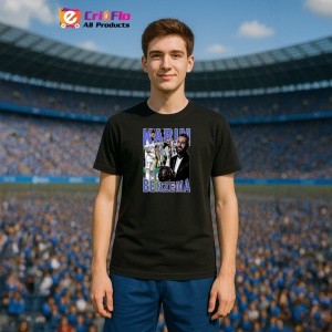 Tricou Benzema Karim Balonul de Aur - Copii | Dama | Barbat - Img 11