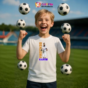 Tricou Benzema Karim Real Prezentare - Copii | Dama | Barbat