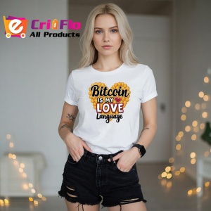 Tricou bitcoin is my love language, bitcoin este limbajul meu al iubirii, Copii | Dama | Barbat - Img 10