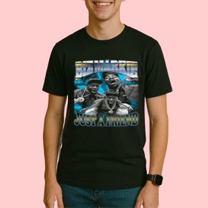 Tricou Biz Markie, muzica Hip-Hop / Pop / Rock, Dama | Barbat | Copii, Culoare Negru - Img 3