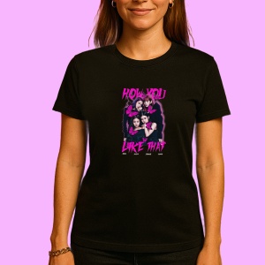 Tricou Blackpink - How You Like That, muzica Hip-Hop / Trap, Dama | Barbat | Copii, Culoare Negru