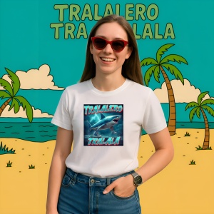 Tricou Bootleg Brainrot ** Tralalero Tralala Copii | Dama | Barbat - Img 11