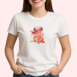 Tricou Borcan cu bomboane - Copii | Dama | Barbat - Img 3