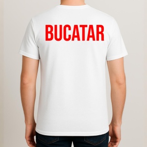 Tricou BUCATAR, Personalizat | Unisex Dama si Barbat
