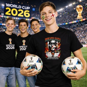 Tricou Bukayo Saka England World Cup Fifa 2026, din bumbac 100%, tricou negru, Copii | Dama | Barbat - Img 7