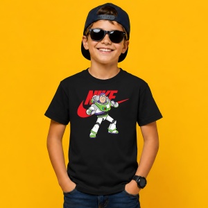 Tricou Buzz Lightyear Ranger Spatial Erou Urban Street Fashion, din bumbac 100%, tricou negru, Copii | Dama | Barbat
