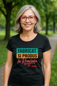 Tricou Cadou Aniversare Damă - Model Fabricat si Produs în România XX ani - Img 45