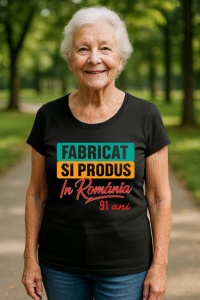 Tricou Cadou Aniversare Damă - Model Fabricat si Produs în România XX ani - Img 75