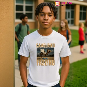 Tricou Camelrino Tazzino Camel ** Tralalero Tralala Copii | Dama | Barbat - Img 10