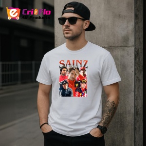 Tricou Carlos Sainz Imagine Cu Colegi Formula 1, Copii | Dama | Barbat - Img 5
