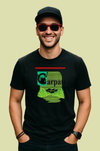 Tricou Carpati tigari romanesti ambalaj vintage cu cerb, Copii | Dama | Barbat , tricou negru