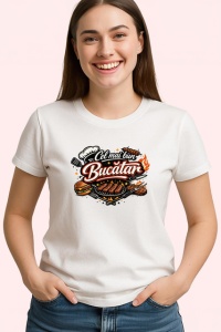 Tricou Cel Mai Bun Bucatar Gratar Friptura V3, din bumbac 100% , tricou alb pentru Dama | Barbat - Img 2