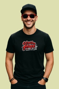 Tricou Cel Mai Bun Frizer Stil Retro V2, din bumbac 100%, tricou negru Dama | Barbat - Img 2
