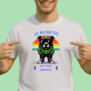 Tricou Cel mai bun tata din toate timpurile - Copii | Dama | Barbat - Img 2