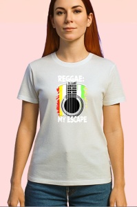 Tricou Chitara Reggae Verde Galben Rosu, Copii | Dama | Barbat