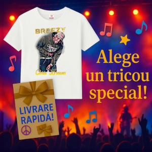 Tricou Chris Brown - Hoodie Down, muzica Hip-Hop / Trap, Dama | Barbat | Copii - Img 6
