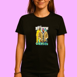 Tricou Chris Brown - Two Outfits, muzica Hip-Hop / Trap, Dama | Barbat | Copii, Culoare Negru