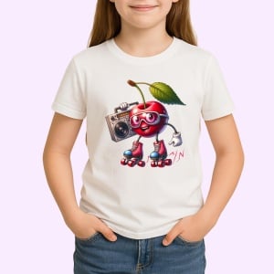 Tricou Cireasa de vara amuzant parrty pe role, Fructe, Copii | Dama