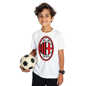 Tricou copii Ac Milan din bumbac 100%
