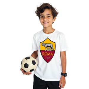 Tricou copii As Roma din bumbac 100%
