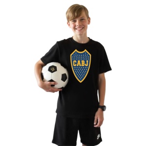 Tricou copii Boca Juniors din bumbac 100%