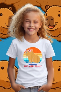 Tricou copii Capybara - Be capy - Img 2