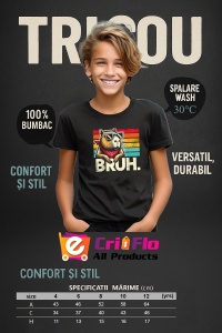 Tricou copii Capybara - Bruh stil gta - Img 6