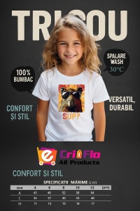 Tricou copii Capybara - Sup? - Img 4